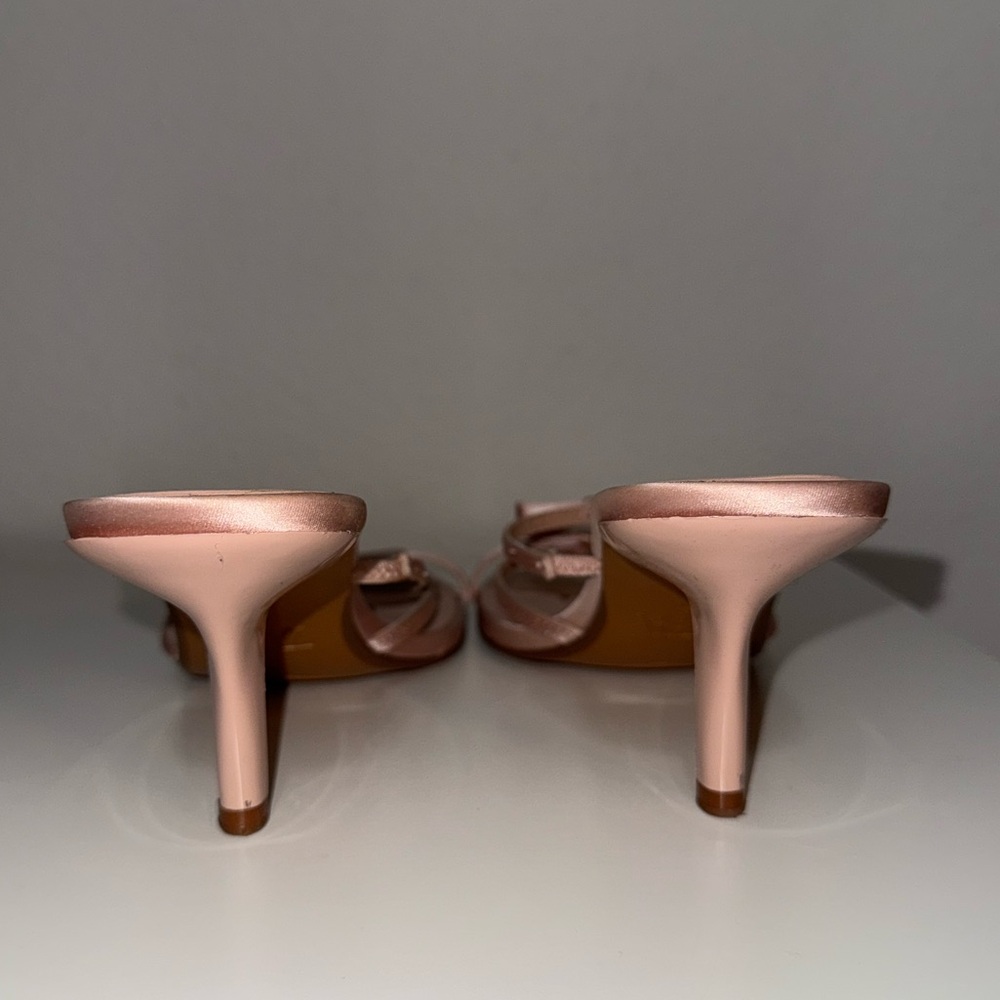 Zara Pink Strappy Heels - Picture 4 of 6